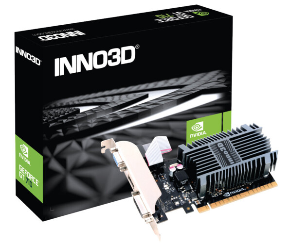 Nvidia GeForce GT 710 Grafikkarte mit 2 GB DDR3 LP