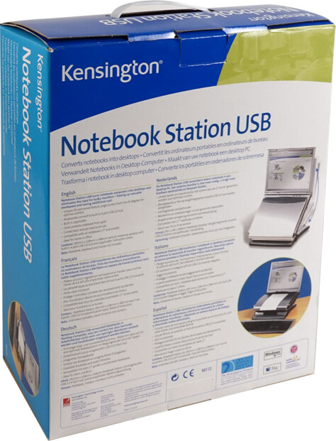 Laptopständer und Dock mit USB-Hub