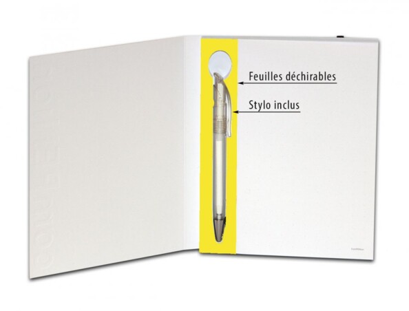 My Personal ComPENion A5-Notizblock – Yellow