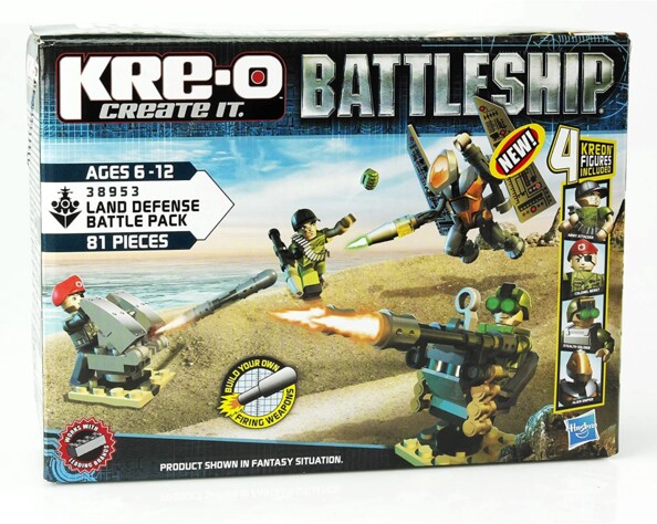 Kre-o Battleship Land Defense Battle Pack
