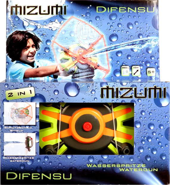 Schild mit integrierter Wasserpistole Mizumi Difensu