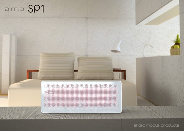 Lautsprecher mit Bluetooth Antec AMP SP1 - Weiß