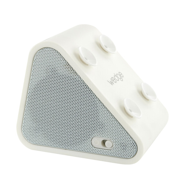 Wedge-Lautsprecher mit Bluetooth-Funktion und Saugnäpfen