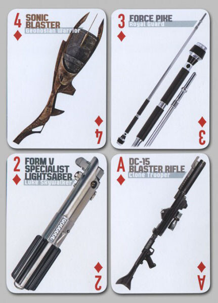 Spielkartenspiel Star Wars: Weapons.