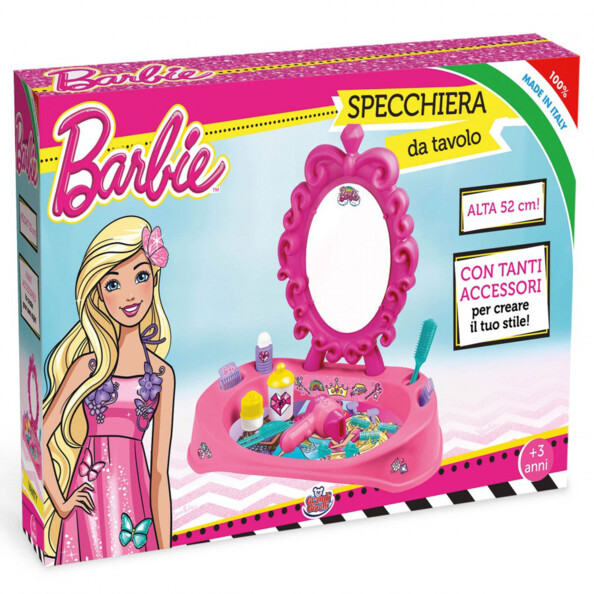Barbies lebensgroßer Schminktisch