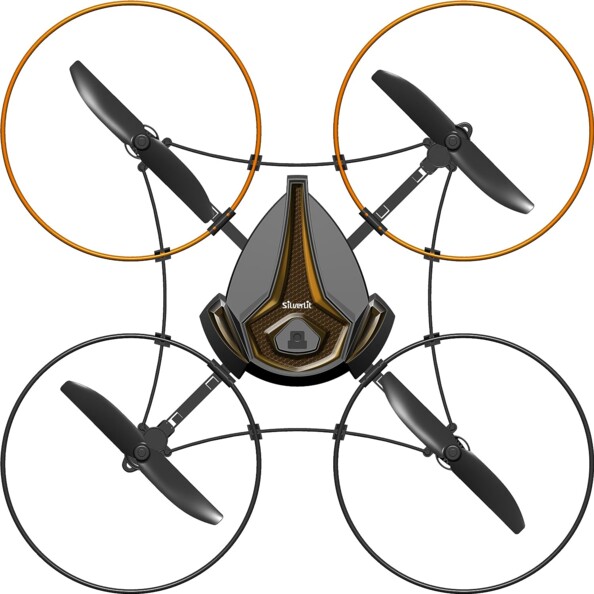 Funkgesteuerter Quadrocopter Space Galaxy