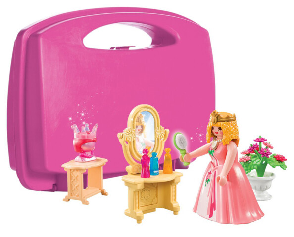 Tragbarer Prinzessinnenkoffer 5650