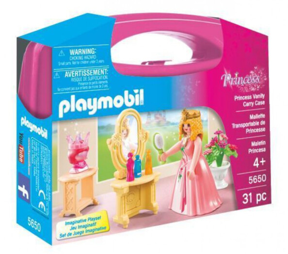 Tragbarer Prinzessinnenkoffer 5650