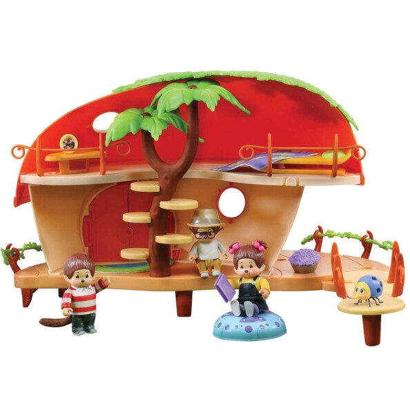 Deluxe-Haus Der Stamm der Monchhichi 30 cm