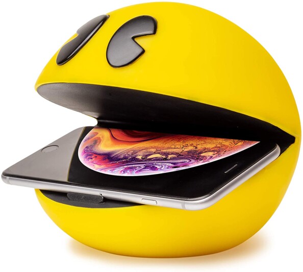 Pac-Man Induktionsladegerät für kompatible Smartphones