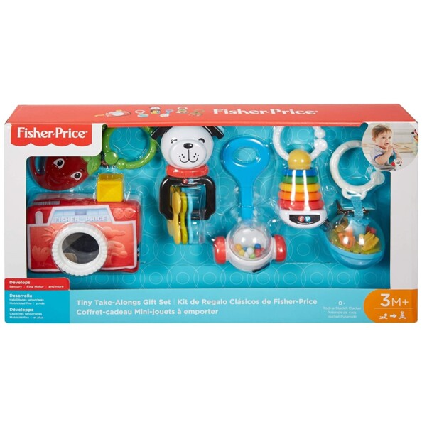 Musikalisches Weckset mit 6 Mini-Spielzeugen