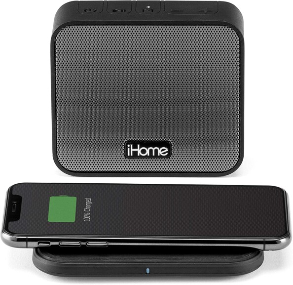 IBTW88 Bluetooth-Lautsprecher mit kabellosem Qi-Ladegerät