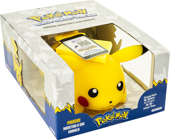 Pikachu Induktionsladegerät mit 3 USB-Anschlüssen
