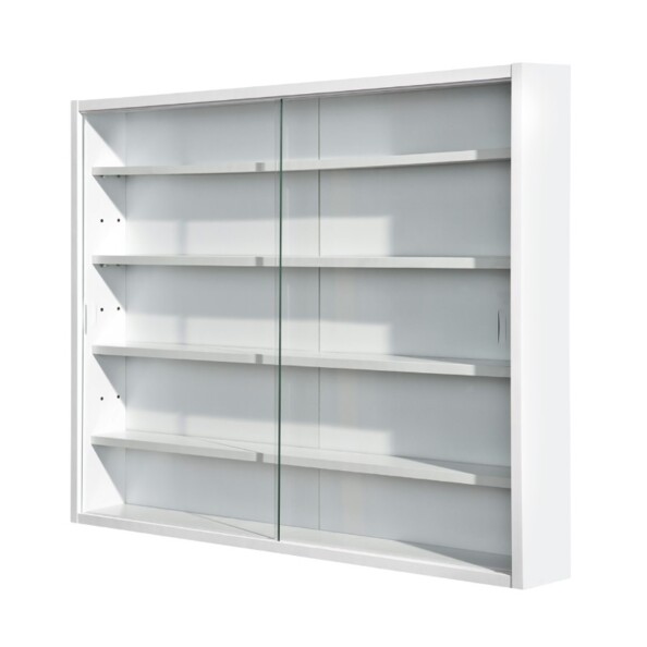 Wandvitrine „Compilati“ für Miniaturen – Weiß