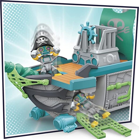Luftpiraten-Schiff mit 2 PJ Masks-Figuren