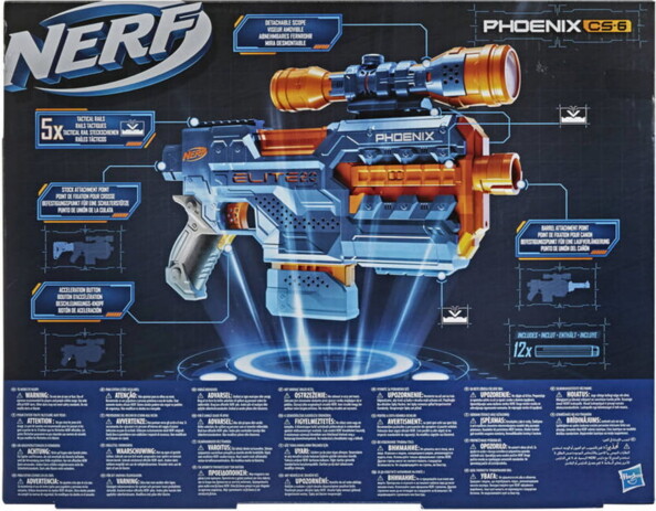 Nerf Elite 2.0 CS-16 Motorisierter Blaster mit 12 Darts