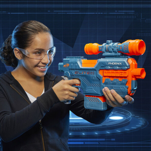 Nerf Elite 2.0 CS-16 Motorisierter Blaster mit 12 Darts