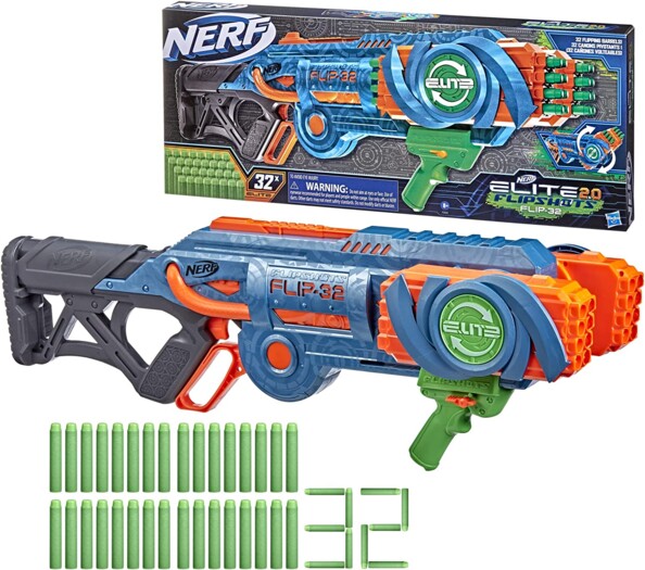 Blaster Nerf Elite 2.0 Flipshots Flip-32