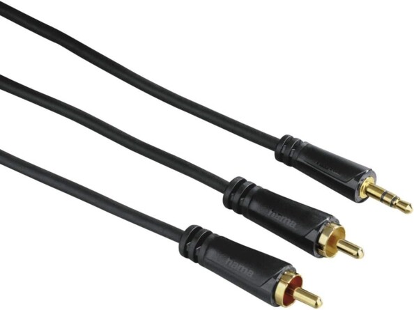 Stereo-Audiokabel Klinkenstecker / Cinch-Stecker – 1,5 m