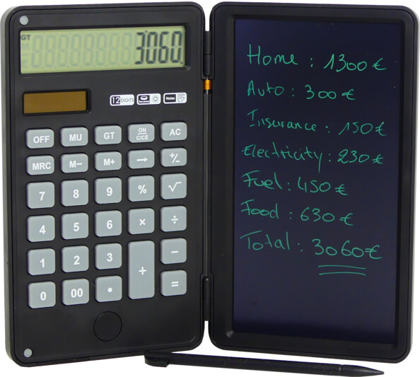 Taschenrechner mit interaktiver Grafik