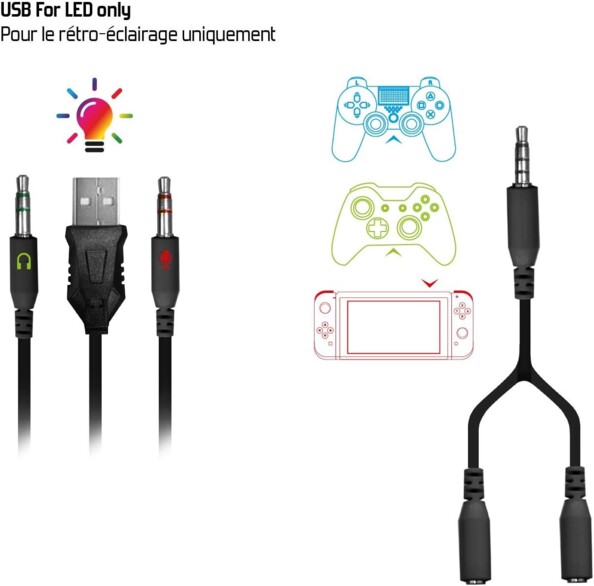 PRO-H7 Kabelgebundenes Gaming-Headset