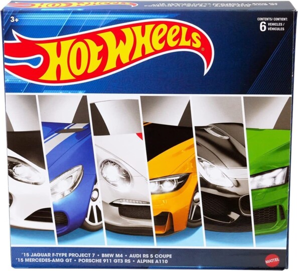 6er-Set realistisch nachgebildeten Autos legendärer Modelle