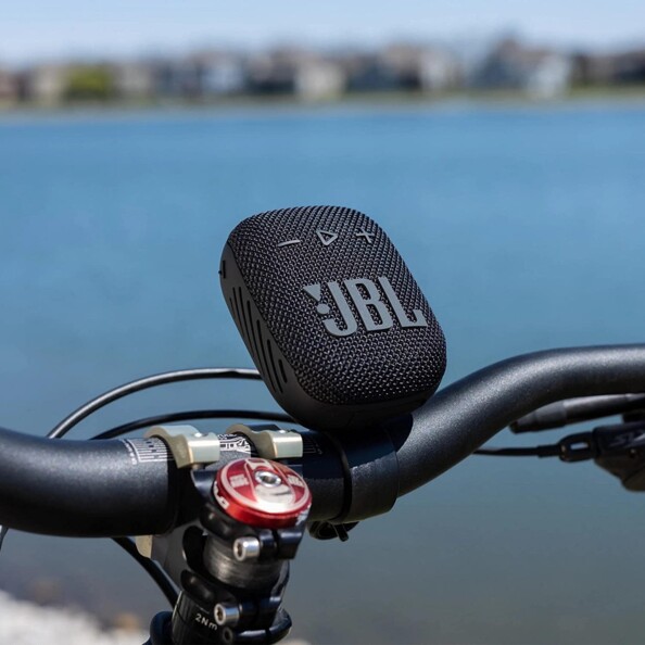 Tragbarer Lautsprecher Wind 3S, schwarz, mit Bluetooth-Funktion