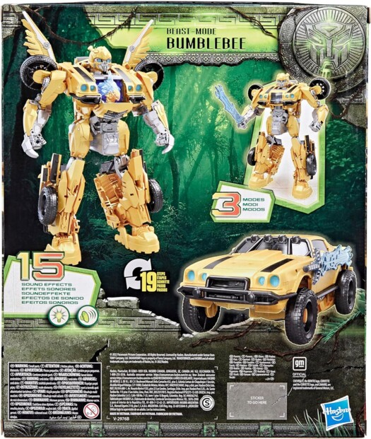 Transformers: Rise of the Beasts Gelenkfigur - Bumblebee 25 cm 3 Modi