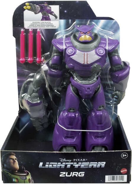 Große Gelenk-Figur Zurg mit Projektilen