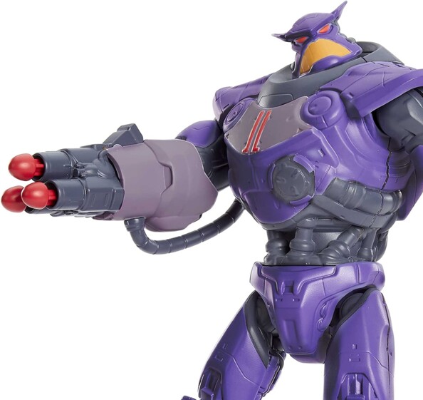 Große Gelenk-Figur Zurg mit Projektilen