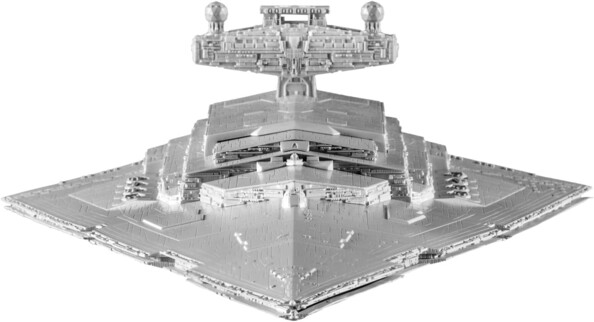 Großmodell des imperialen Raumschiffs aus Star Wars