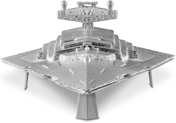 Großmodell des imperialen Raumschiffs aus Star Wars