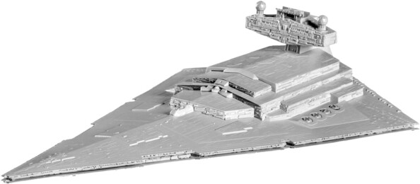 Großmodell des imperialen Raumschiffs aus Star Wars