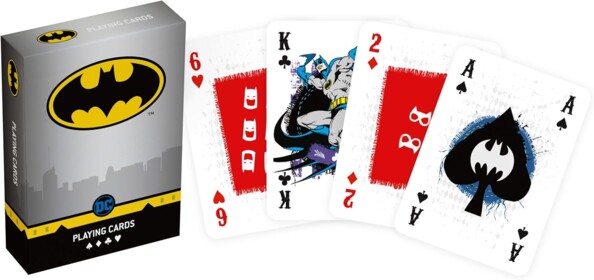 Spielkarten-Set mit 54 Karten - Superman und Batman