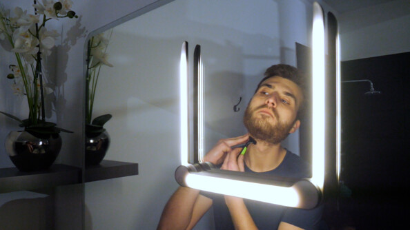 YouniLight Faltspiegellampe