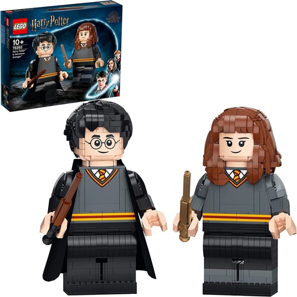 Riesige Lego zum Bauen Harry Potter und Hermine 76393