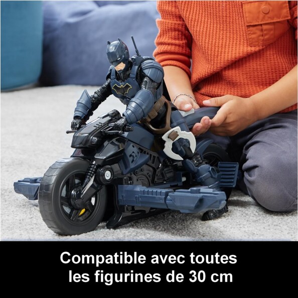 Motorrad von Batman:
Umwandelbares Batcyle in Batplane