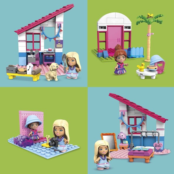 5 Barbie-Baukästen