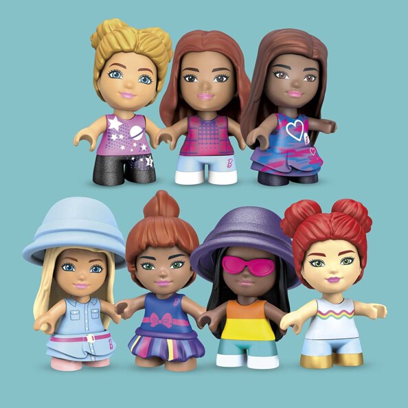 5 Barbie-Baukästen