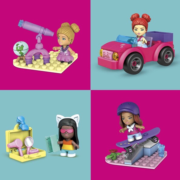 5 Barbie-Baukästen