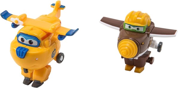 Bagger und Bohrmaschine Super Wings Donnie & Todd's Dig Rig