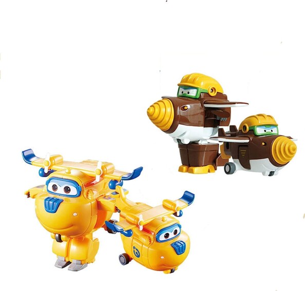 Bagger und Bohrmaschine Super Wings Donnie & Todd's Dig Rig