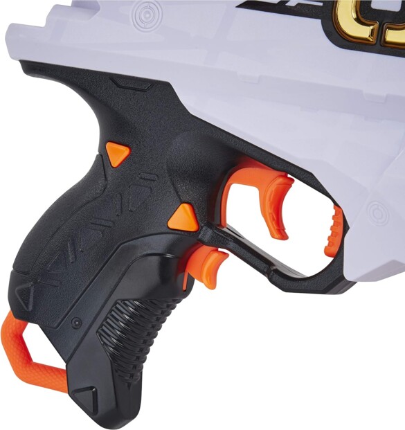 Motorisierte Nerf Ultra Amp-Pistole mit Magazin