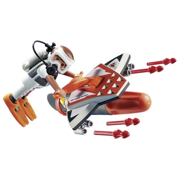 Spy Team Underwater Wing Playmobil Top Agents
