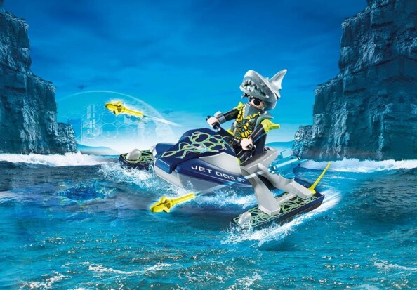 Playmobil Top Agents S.H.A.R.K Team Seescooter Kollektion