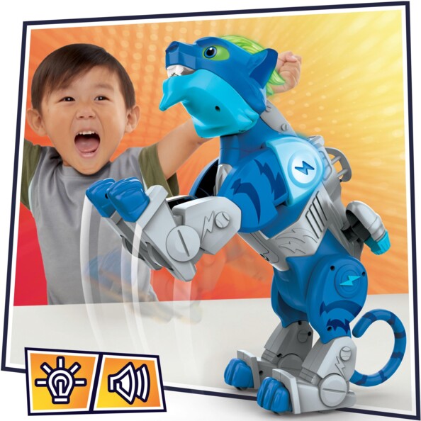 Motorisierte Super-Kampfkatze von PJ Masks mit Licht- und Soundeffekten