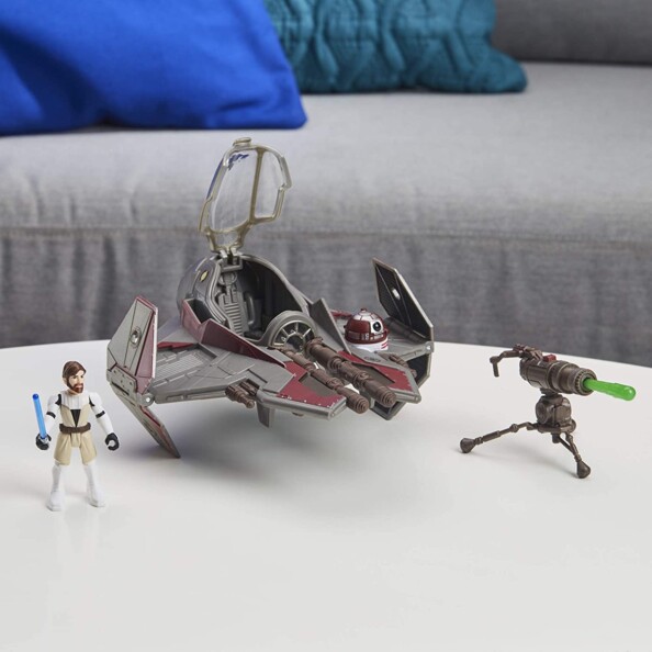 Star Wars Sternenjäger und Obi-Wan Kenobi Actionfigur