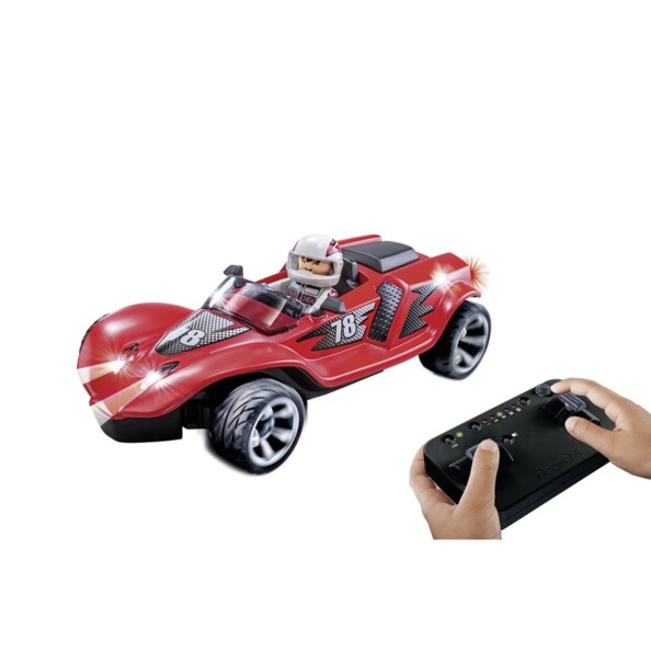 Ferngesteuertes rotes Rennauto - 9090