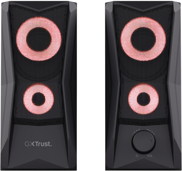2 Javv GXT 606B 12W LED-Lautsprecher für Computer