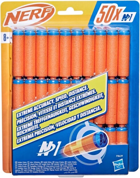 50 Nerf N1 Schaumstoffpfeile für Blaster der N-Serie
